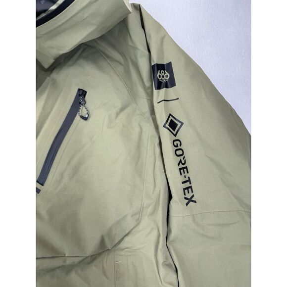 686 Men's Gore-Tex Hydra Down Thermagraph Jacket Sage NWT Size Medium - Picture 5 of 9